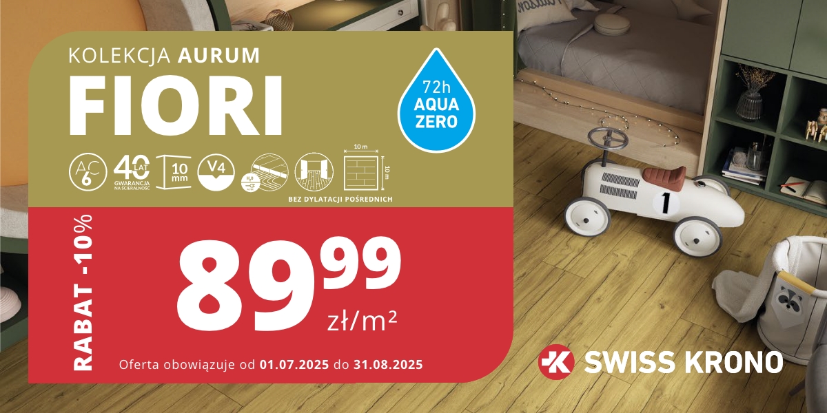 SWISSKRONO Promocja AURUM, FIORI